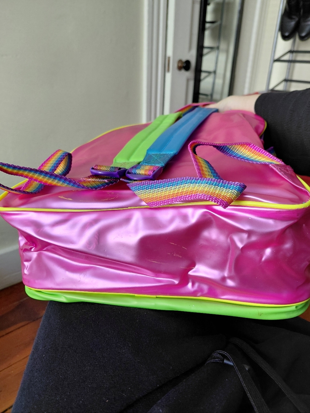 Vintage Lisa Frank Sunflower Kittens 90s Backpack Rare - Picture 7 of 8